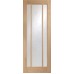 Worcester Oak with Clear Glass 1981x610x35mm